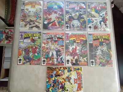Marvel Super Heroes Secret Wars II Comic Book Collection, View more