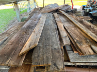 Barn board roof boards $3.50 per foot for whole lot