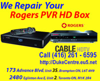 Repair, Rogers, PVR, Digital Box DVR, NO POWER, No Picture