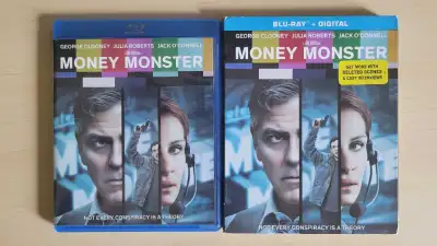 Money Monster Blu-ray - George Clooney Aucun shipping Argent comptant seulement