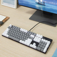 NEW Ajazz Firstblood AK50 Mechanical Gaming Keyboard-PBT Keycaps