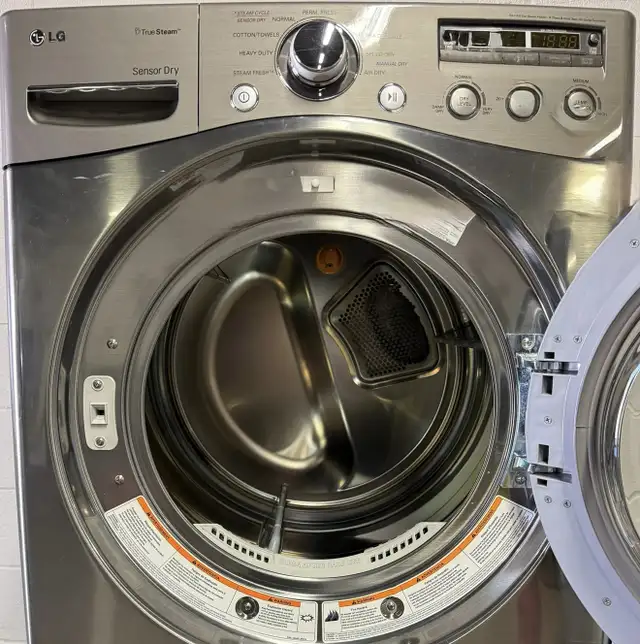 GAS Stackable Set “LG” Washer / Dryer H39/W27/D30 in Washers & Dryers in City of Toronto - Image 5