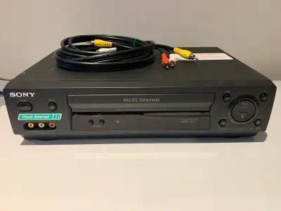 Sony vcr vhs player