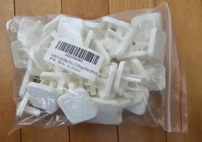 Plug outlet safety covers. 40 pack. Use for plug in electrical outlets. Protection from electrical s...