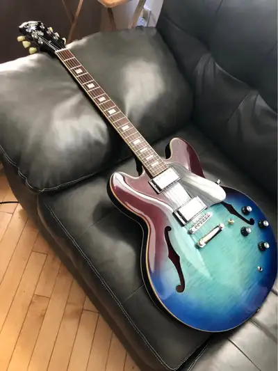 Epiphone es-335 inspired by Gibson, View more