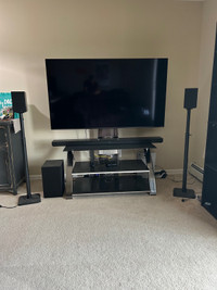 LG 65 “ Smart TV w/ Soundbar and Stand