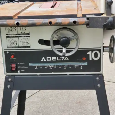 DELTA TABLE SAW, View more