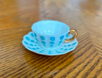 Vintage miniature English Artone Bone China cup & saucer