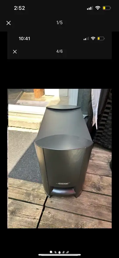 Bose subwoofer , View more