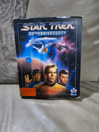 Vintage Star Trek 25th anniversary Tandy Dos 3.5" Big Box for pc