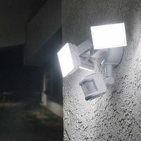 Motion Activated LED Security Floodlight Wired