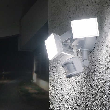 Motion Activated LED Security Floodlight Wired in Outdoor Lighting in Kitchener / Waterloo