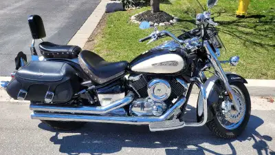 Yamaha V Star 1100 Classic **LOW MILEAGE - 8446 Km!** Lots of extras - cover, highway pegs, after ma...