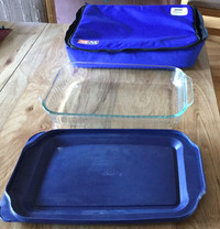 Pyrex casserole 2.8 L with carrying case