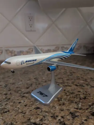 This is a used Boeing 767 Freighter display model, capturing the essence of aviation history in a co...