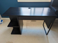 Ikea Black Desk - Micke