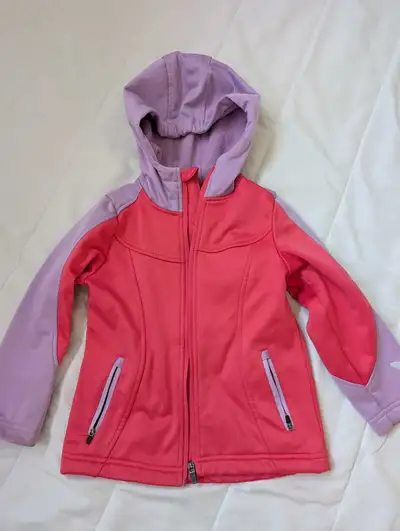 Girls Size 4-6T Spring Fall Jacket Pink Purple, View more
