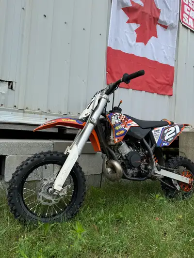 I'm selling a 2014 KTM kids race dirt bike, perfect for young riders ready to hit the track! This bi...