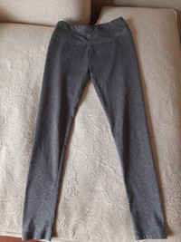 Justice Grey Active Wear Pants - Girls - Size 8