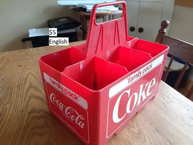 3 Plastic softdrink bottle carriers in Arts & Collectibles in London - Image 4
