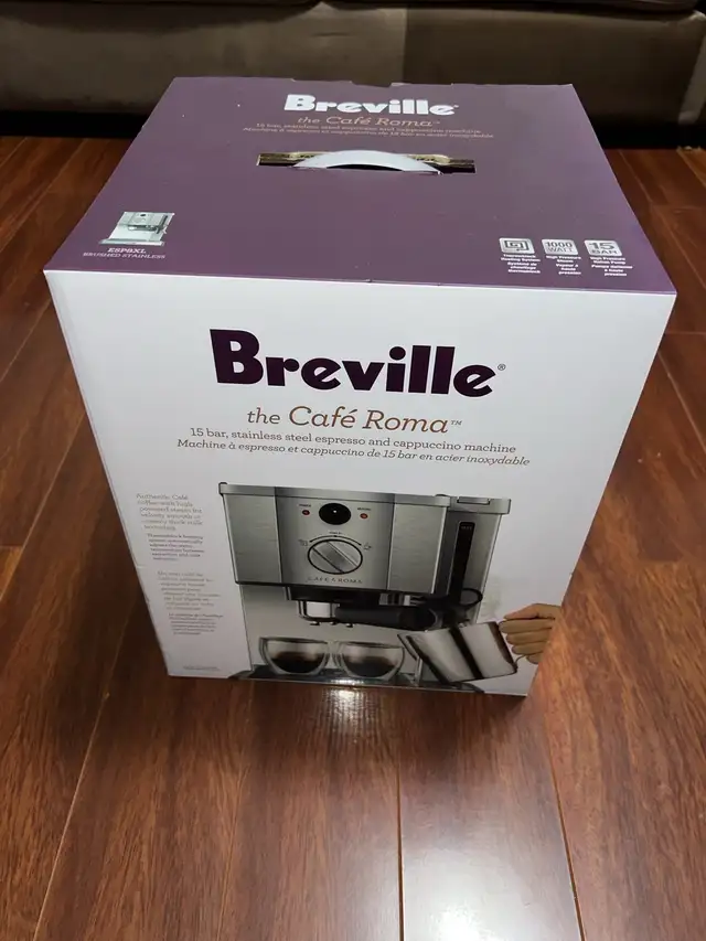 Breville - The Café Roma - Brand New in Coffee Makers in City of Toronto - Image 4