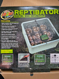 Egg incubator - reptibator