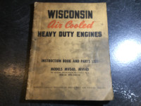 Wisconsin Air Cooled MVE4D & MVF4D Military 4 Cyl Engine Manual
