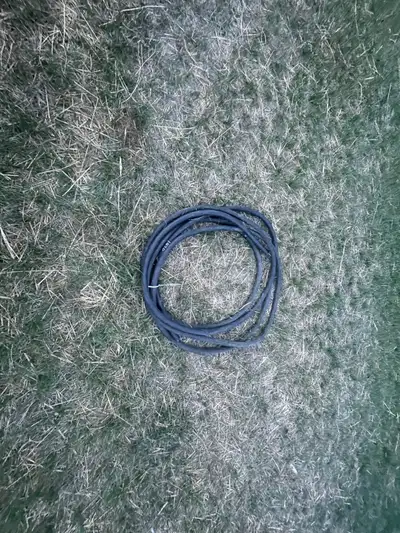 8/4 Copper AWG Rubber sheathed wire In good condition, approximately 25 ft of cable
