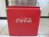 Vintage Unrestored Coca Cola Cooler Made In Canada Circa 1946