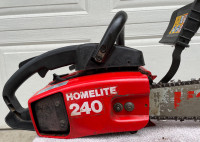 240 Homelite Chain saw