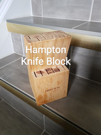 Hampton Knifes Block 