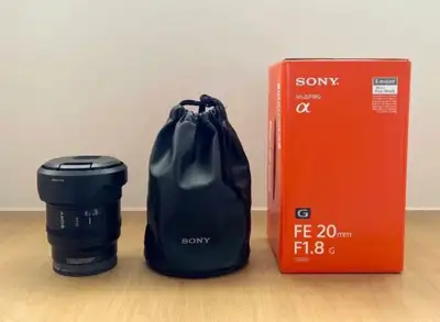 Sony 20mm 1.8 G Lens, View more