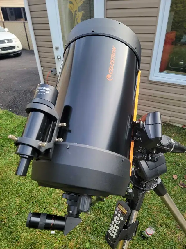 Ouvert  au echange telescope celestron c11 in Hobbies & Crafts in Québec City - Image 3
