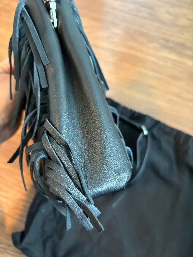 Maje Croc-embossed leather mini bag in Bags & Luggage in City of Toronto - Image 6