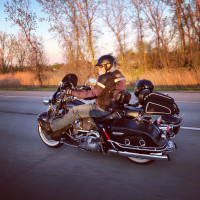 Harley-Davidson Road King Classic 2013 + Side Car + Trailer