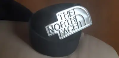 The North Face Silver Buckle And Black Leather Belt   Rare, View more
