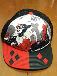 DC Comics Harley Quinn Cemetery Snapback Hat