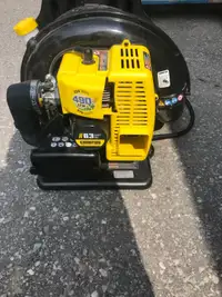 Champion gas backpack blower 