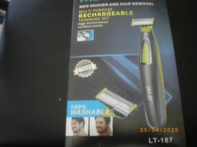 USB rechargeable razor for men62863732627330126