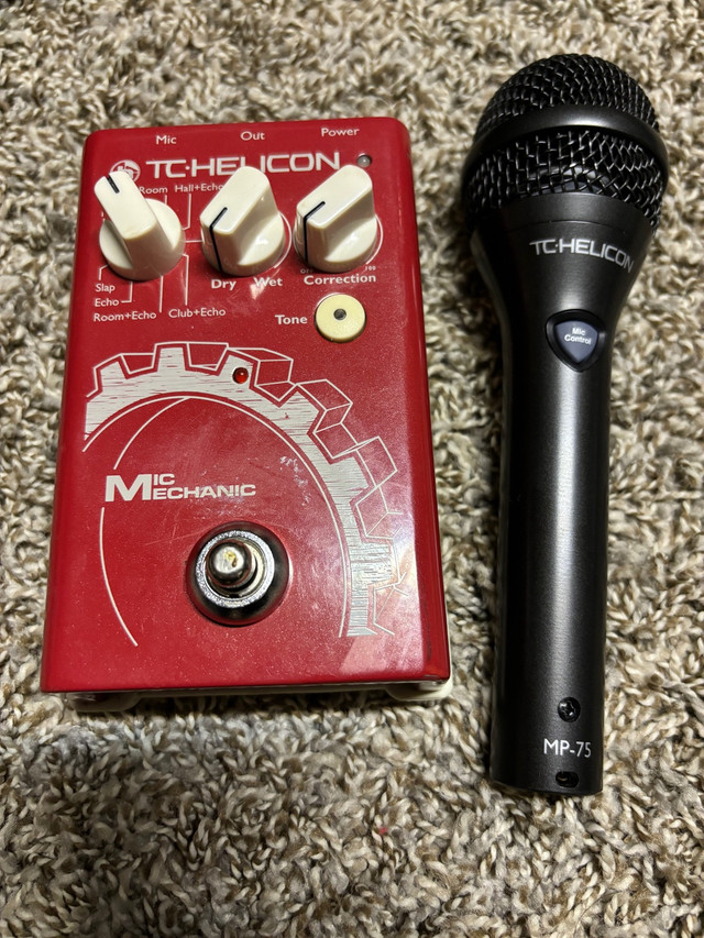 Mic Mechanic Vocal Pedal in Amps & Pedals in Medicine Hat