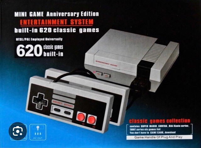 NES Nintendo retro gaming console - 620 games in Older Generation in Red Deer