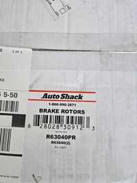 Brake pads and rotors 