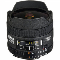 Nikon AF Fisheye-NIKKOR 16mm f/2.8 D Lens