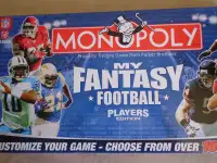 MONOPOLY MY FANTASY *FOOTBALL* PLAYERS EDITION