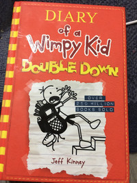 Diary of the wimpy kid book /DOUBLE DOWN
