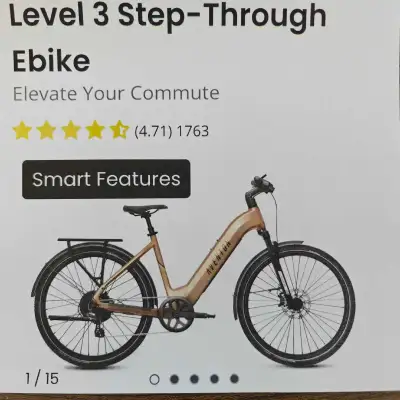 Electric Bike for Sale. Bought in 2025 and never ridden., View more