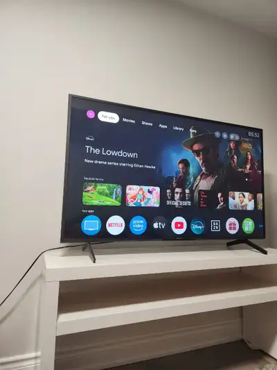 Sony TV Smart TV 4K Television 55″ Android TV Google TV 55X80J, View more