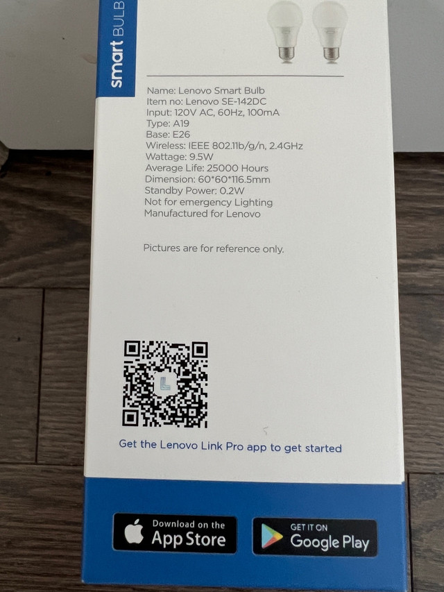 Brand new Lenovo WIFI Smart Bulbs X2 dimmable voice controllable in General Electronics in Markham / York Region - Image 2