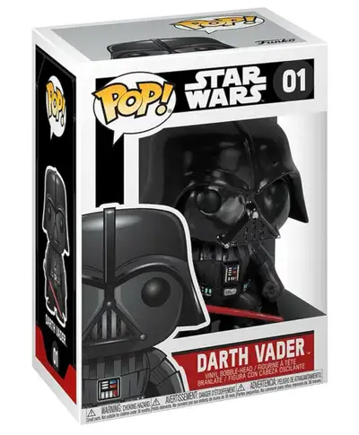 Classic Star Wars Darth Vader VinylFunko POP! Figure Toy #01 NEW, View more