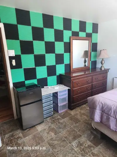 Room for rent on a quiet street in Springhill NS. This is the best room I have available in my home....